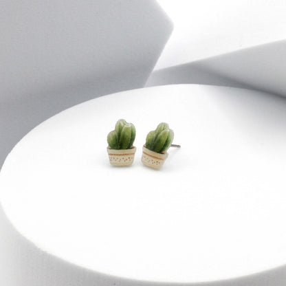 Potted Cactus Earrings