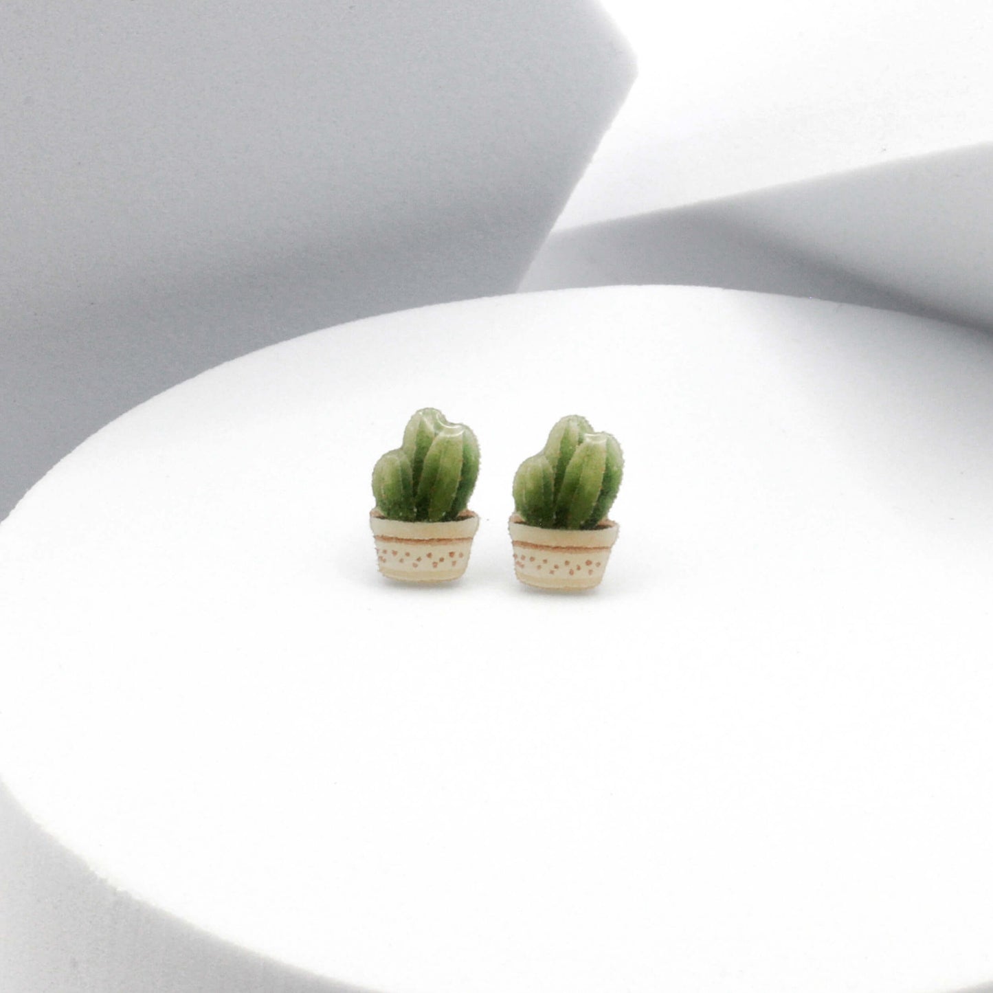 Potted Cactus Earrings