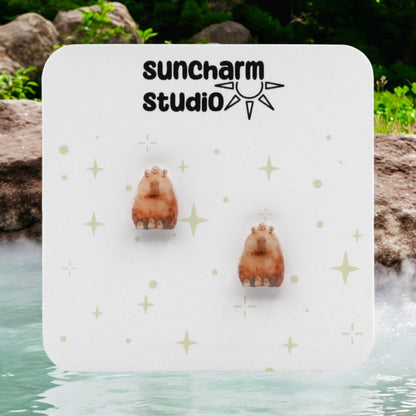 Capybara Earrings