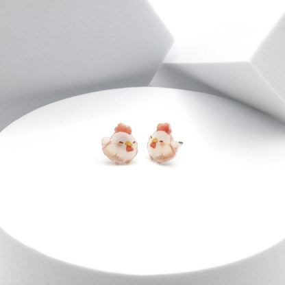 Chicken Earrings