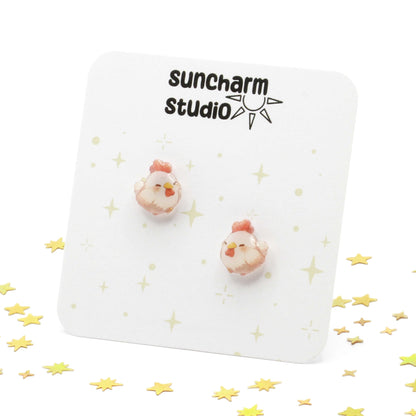 Chicken Earrings