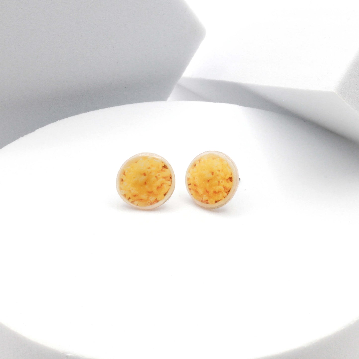 Mac and Cheese Earrings