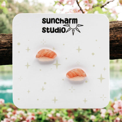 Salmon Nigiri Earrings