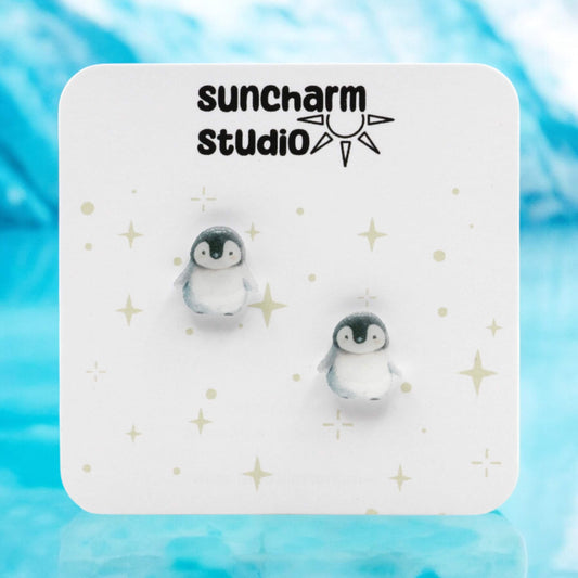 Baby Penguin Earrings